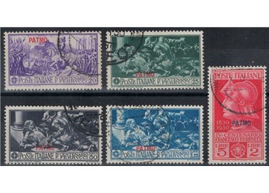 EGEO PATMO 1930 Francesco Ferrucci 5v us