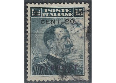 EGEO PISCOPI 1916 20c su 15c grigio nero us