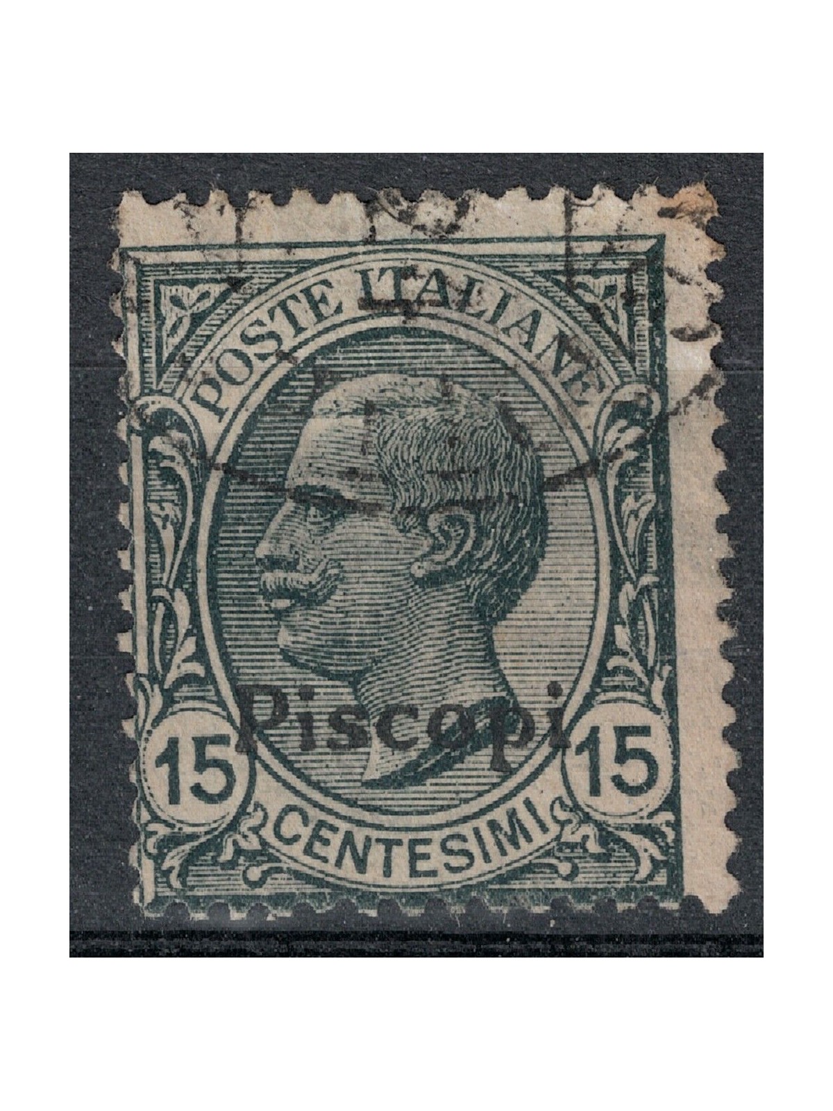 EGEO PISCOPI 1921 15c ardesia us