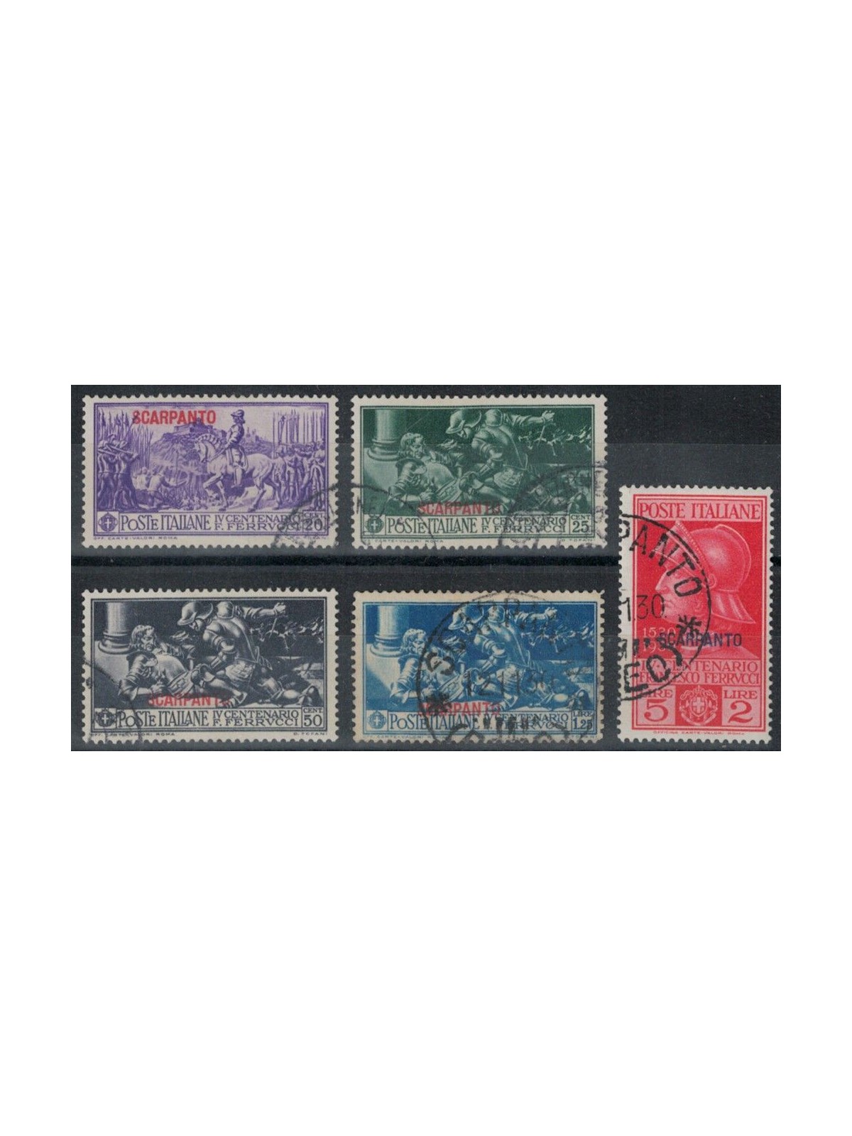EGEO SCARPANTO 1930 Francesco Ferrucci 5v us