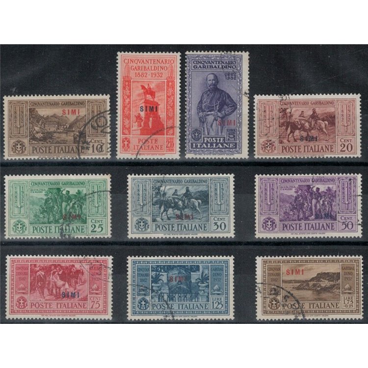 EGEO SIMI 1932 Giuseppe Garibaldi 10v us