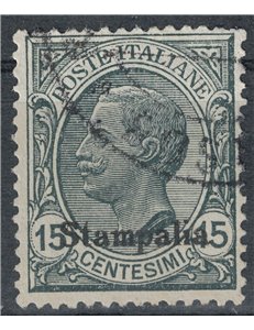 EGEO STAMPALIA 1921 15c ardesia us