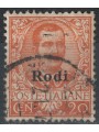 EGEO RODI 1916 20c arancio us