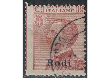 EGEO RODI 1922 85c bruno rosso us
