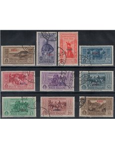 AEGEAN RHODES 1932 Giuseppe Garibaldi 10v us