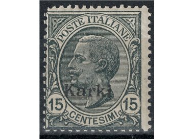 EGEO CARCHI 1921 15c ardesia MNH**