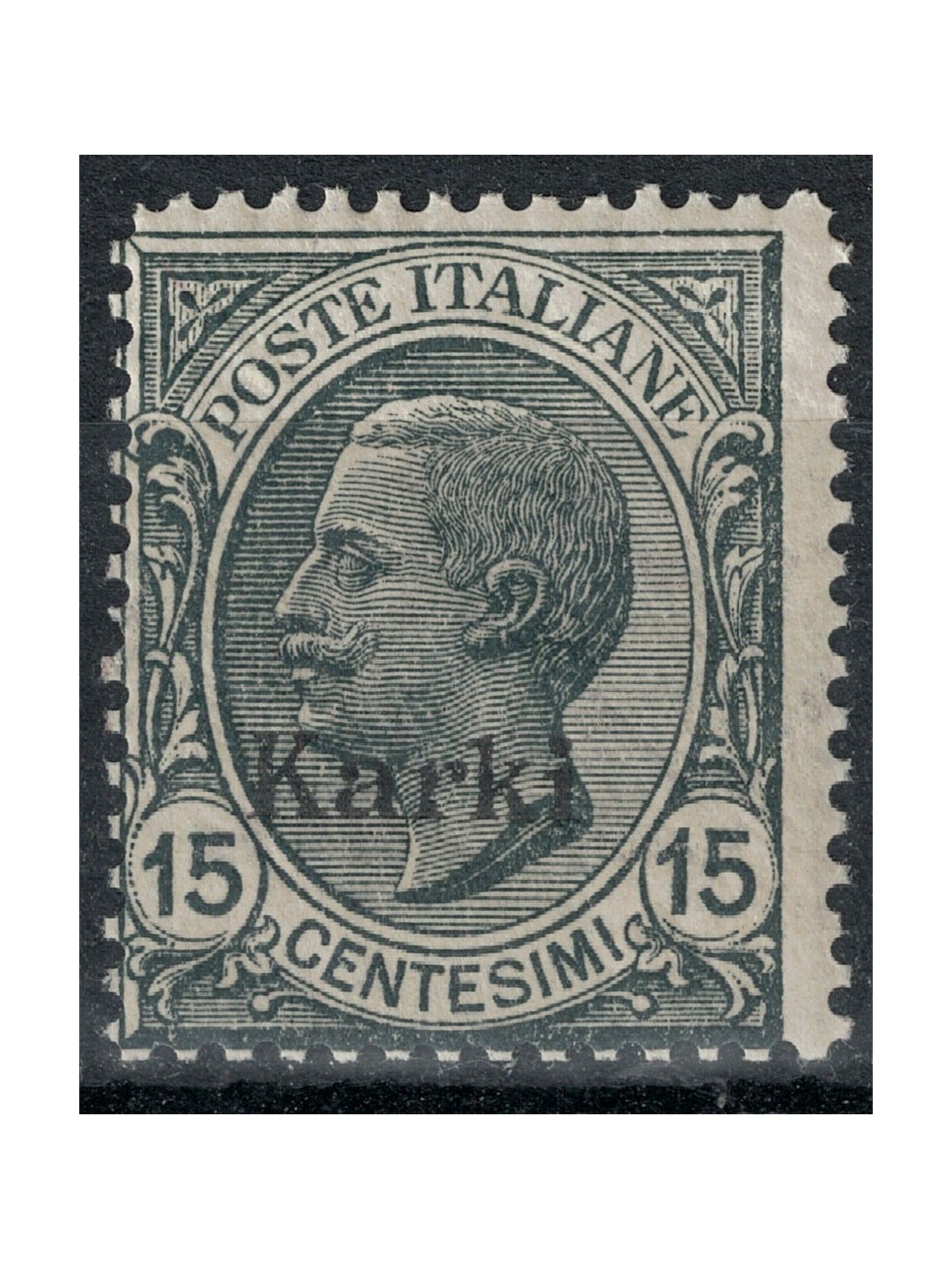 EGEO CARCHI 1921 15c ardesia MNH**