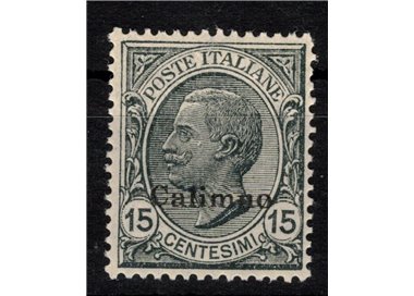 EGEO CALINO 1921 15c ardesia MNH**
