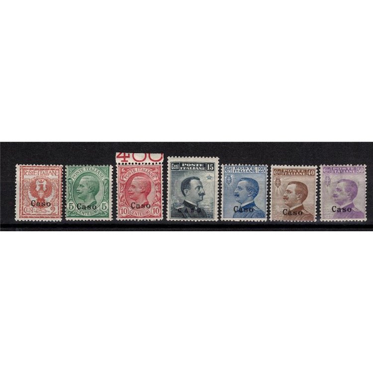 EGEO CASO 1912 Serie ordinaria 7v MNH**