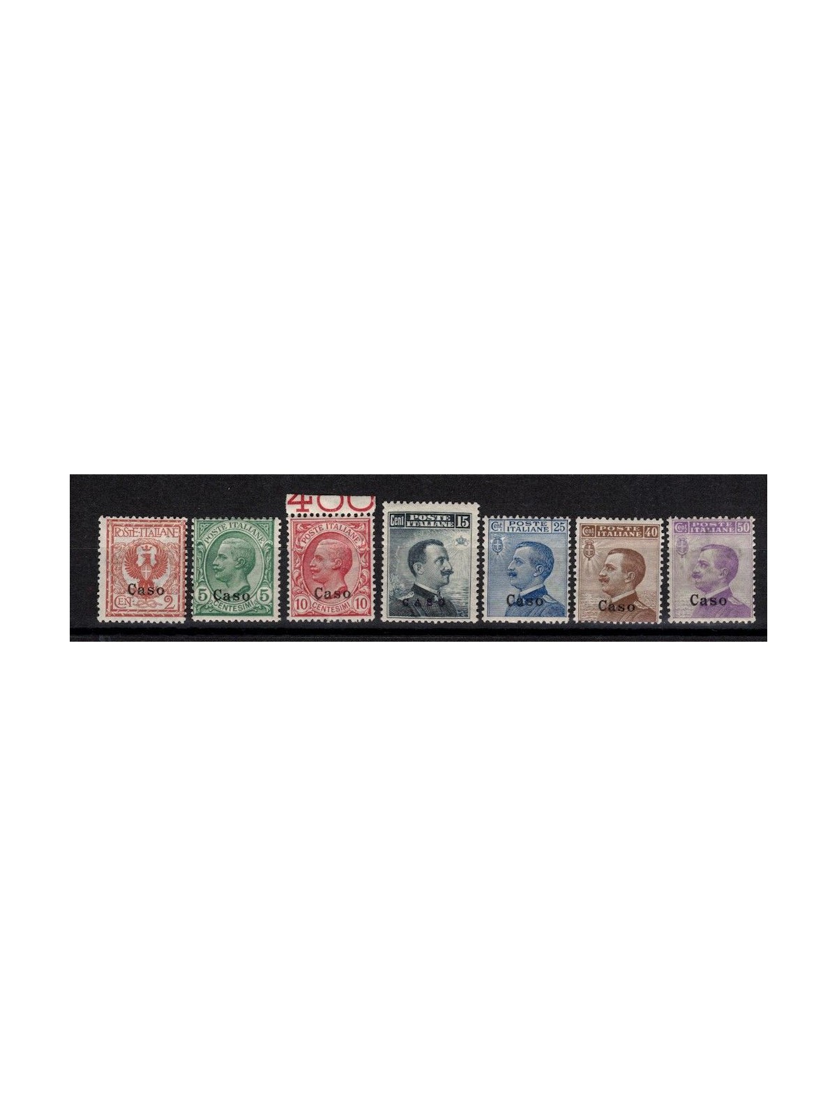 EGEO CASE 1912 Ordinary series 7v MNH**