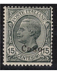 EGEO CASE 1921 15c slate MNH**