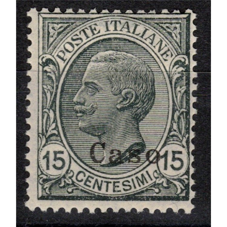 EGEO CASO 1921 15c ardesia MNH**