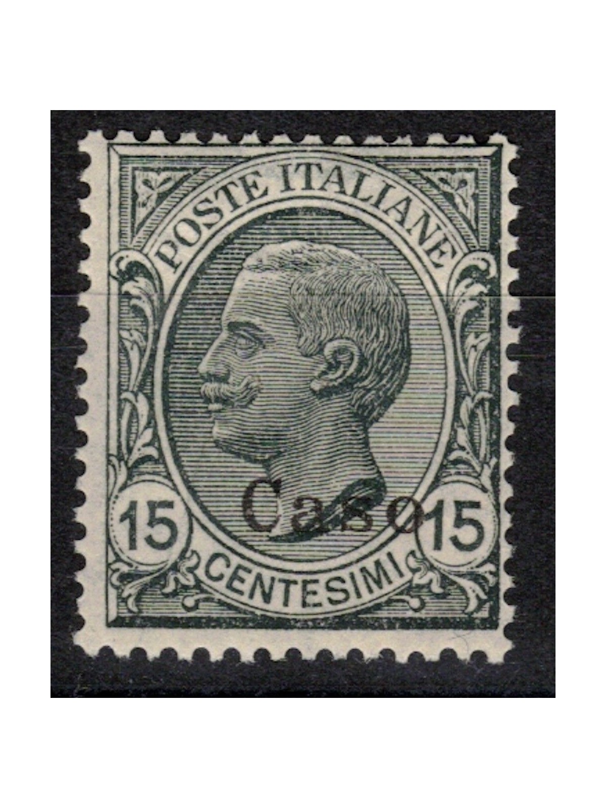 EGEO CASO 1921 15c ardesia MNH**