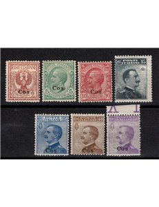 EGEO COO 1912 Serie ordinaria 7v MNH**