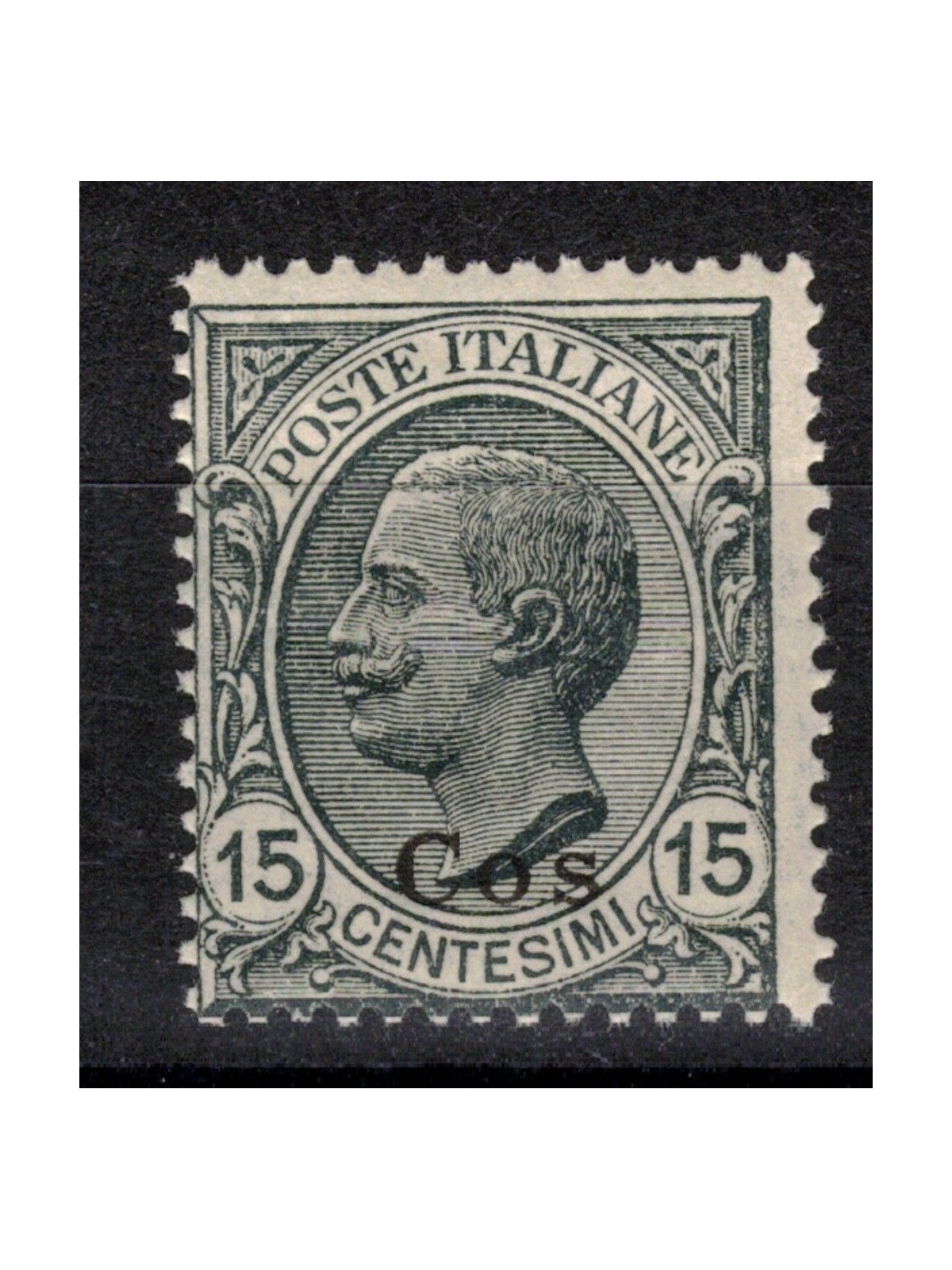 EGEO COO 1921 15c ardesia MNH**