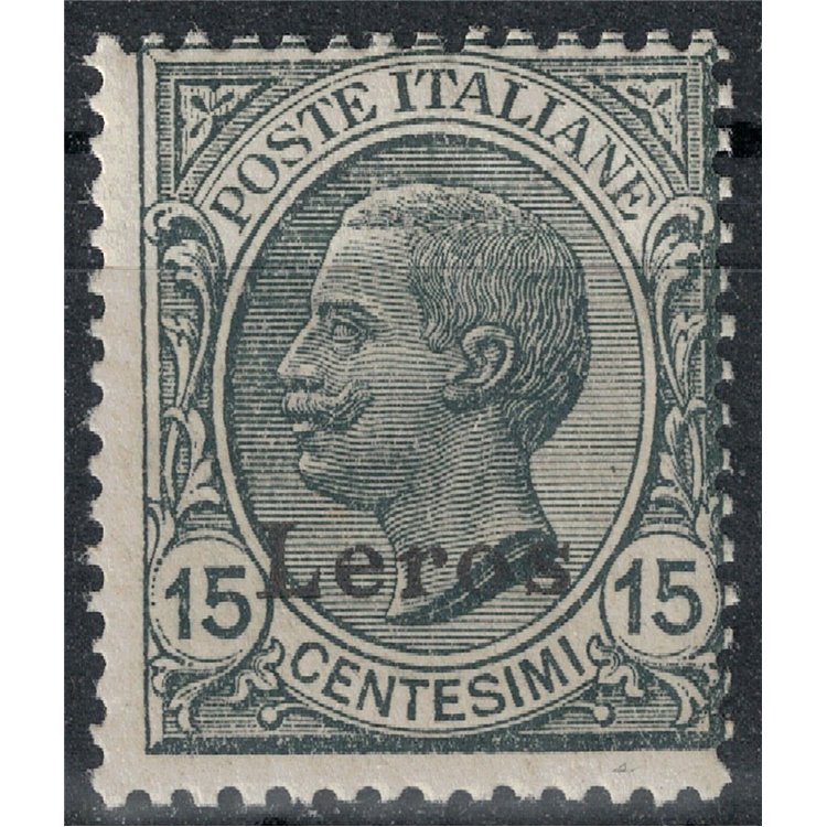 EGEO LERO 1921 15c ardesia MNH**