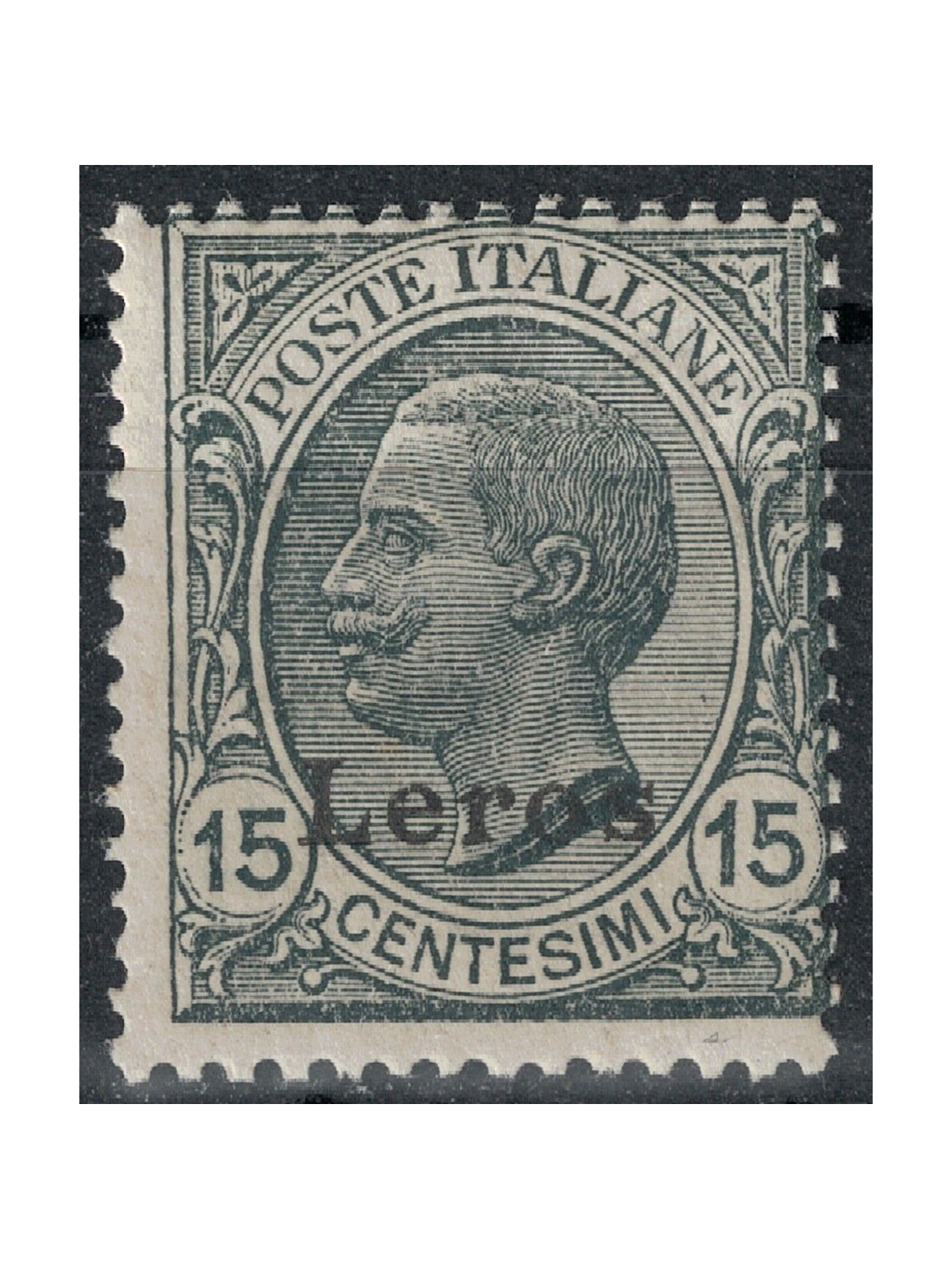 EGEO LERO 1921 15c ardesia MNH**