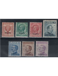 EGEO LIPSO 1912 Serie ordinaria 7v MNH**