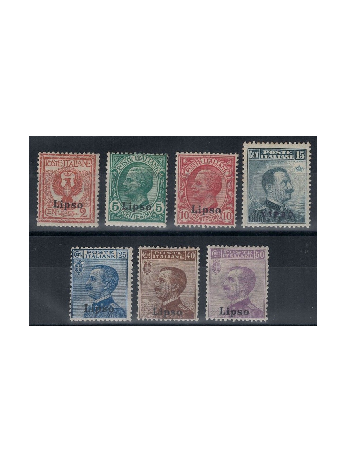 EGEO LIPSO 1912 Ordinary series 7v MNH**