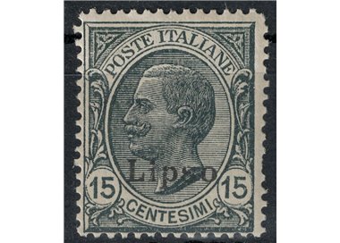 EGEO LIPSO 1921 15c slate MNH**