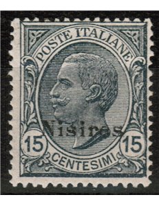 EGEO NISIRO 1921 15c ardesia MNH**