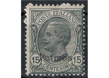 AEGEO PATMO 1921 15c slate MNH**