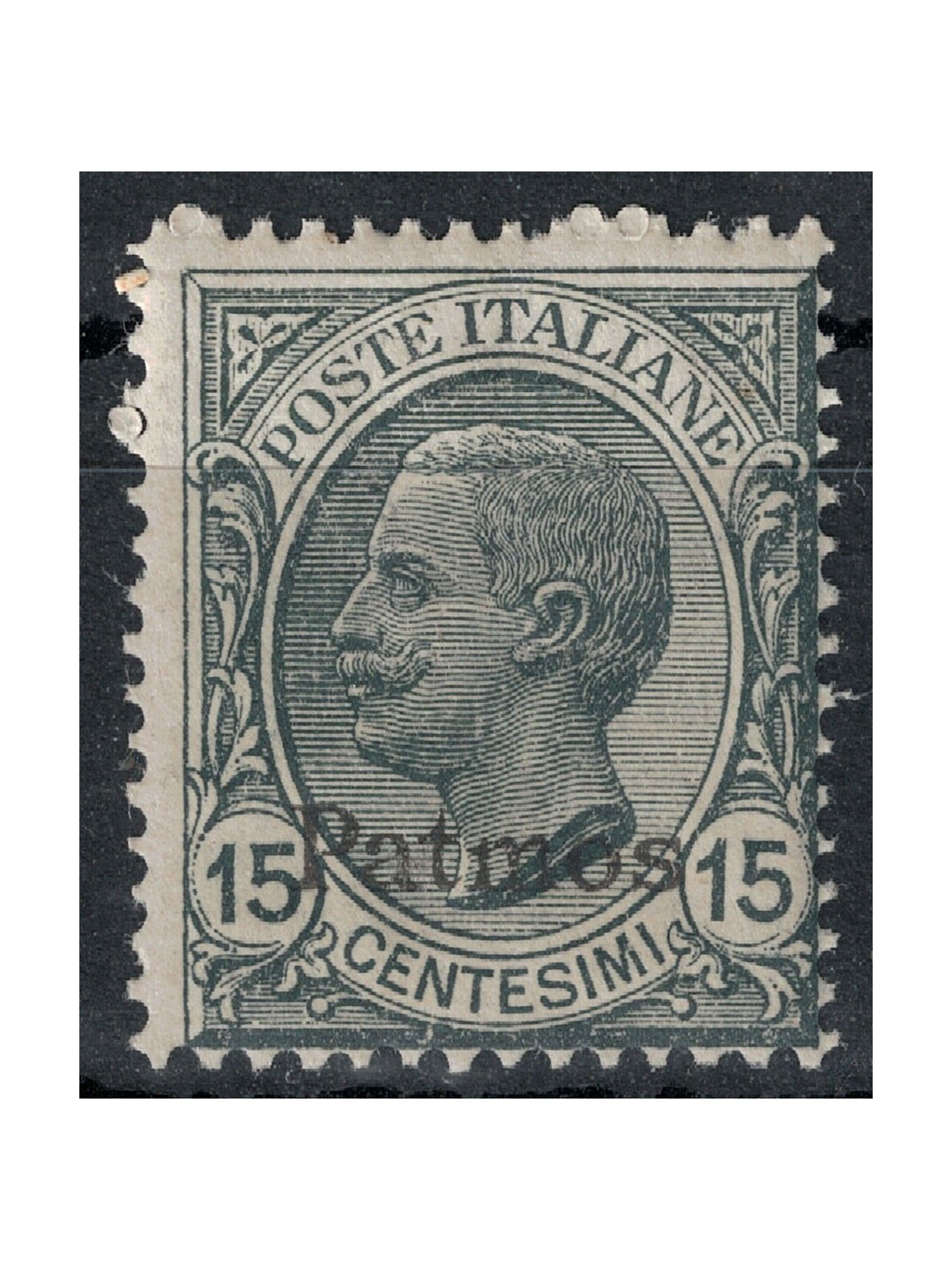 AEGEO PATMO 1921 15c slate MNH**