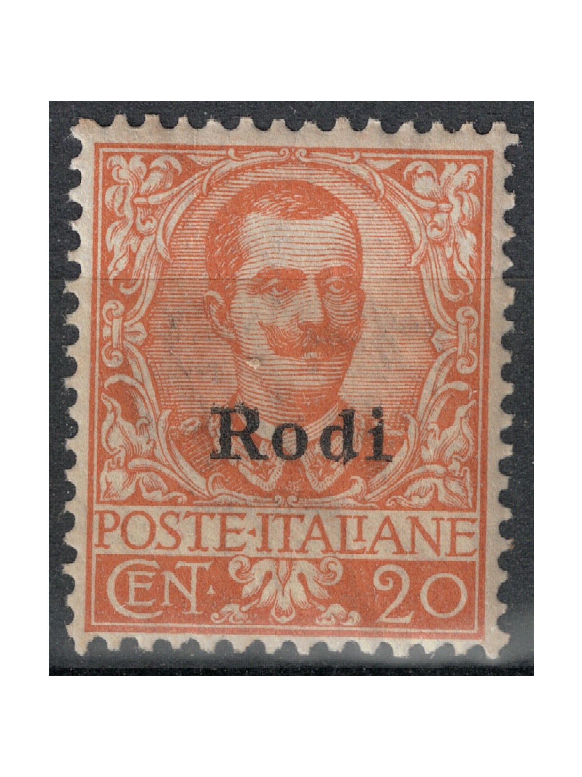 AEGEAN RHODES 1916 20c orange MNH**
