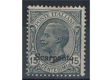 EGEO SCARPANTO 1921 15c slate MNH**