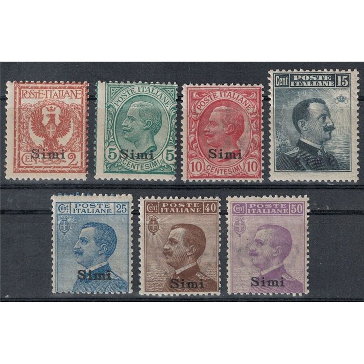EGEO SIMI 1912 Serie ordinaria 7v MNH**