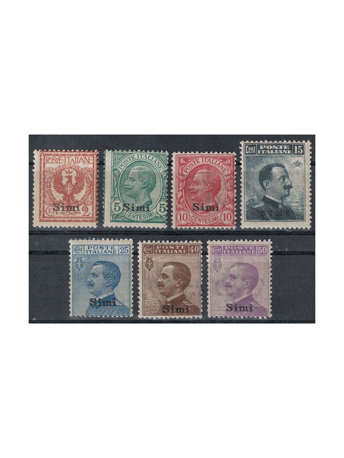 EGEO SIMI 1912 Serie ordinaria 7v MNH**