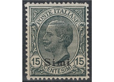 EGEO SIMI 1921 15c slate MNH**