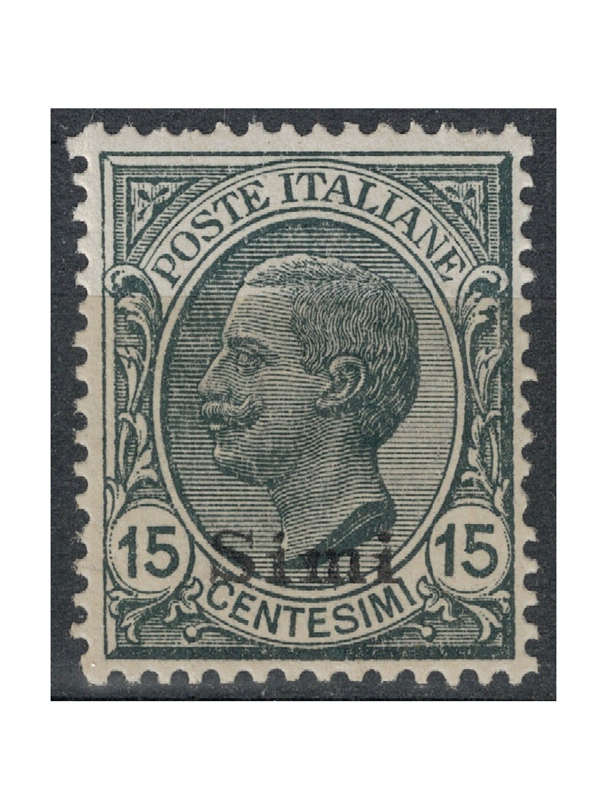 EGEO SIMI 1921 15c slate MNH**