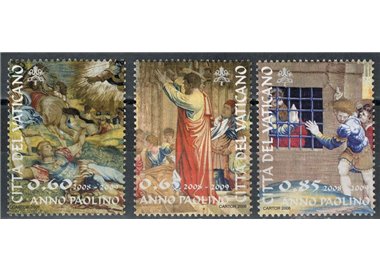 VATICANO 2008 Anno Paolino 3v MNH**