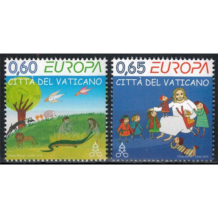 VATICAN 2010 Europe 2v MNH**