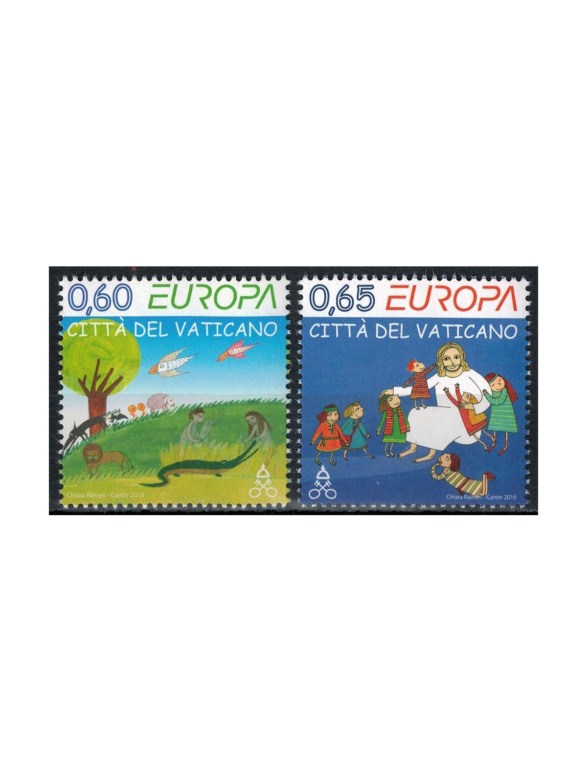 VATICAN 2010 Europe 2v MNH**