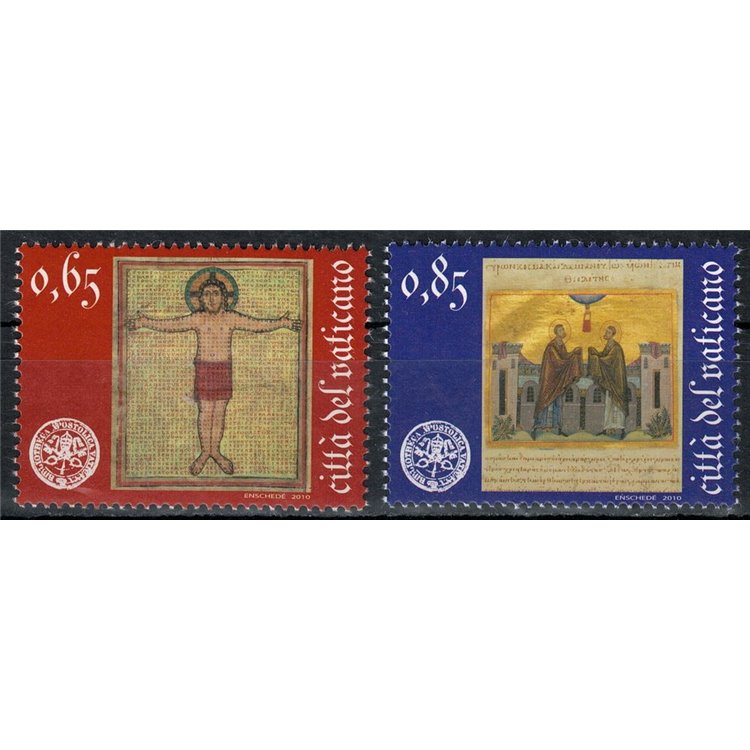 VATICAN 2010 Apostolic Library 2v MNH**
