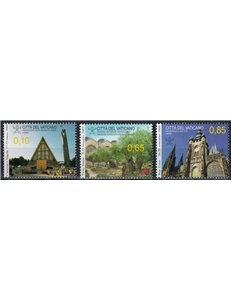 VATICANO 2010 Viaggi del Papa 3v MNH**
