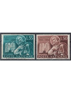VATICAN 1954 St. Augustine 2v us