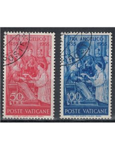 VATICANO 1955 Beato Angelico 2v us
