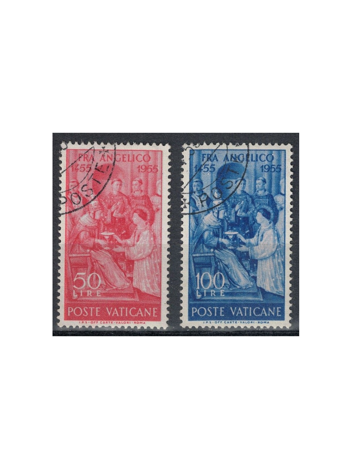 VATICANO 1955 Beato Angelico 2v us