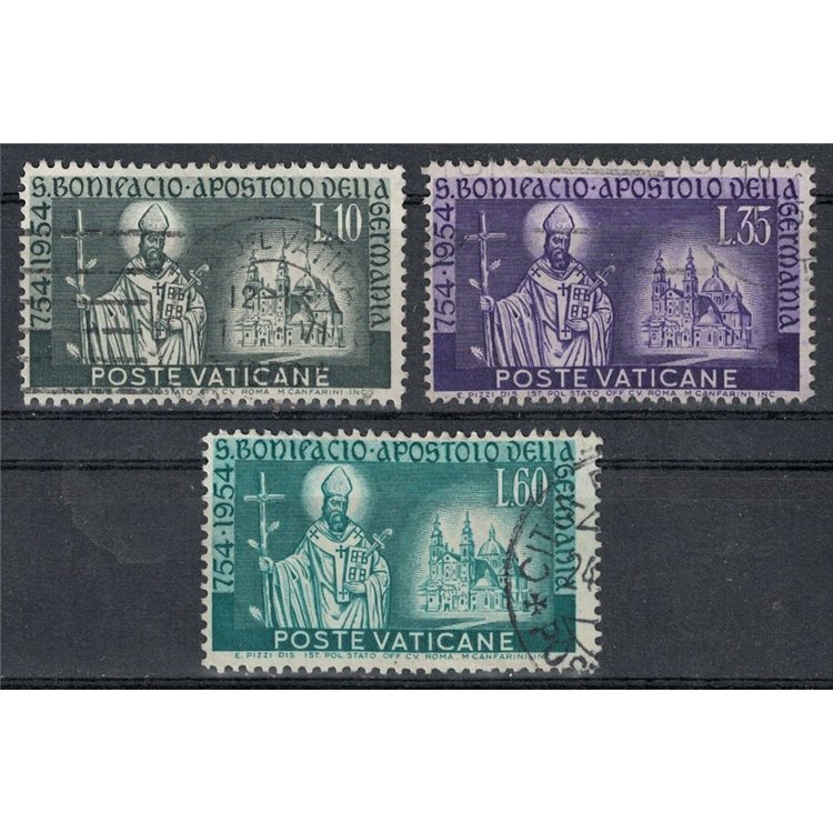VATICANO 1955 San Bonifacio 3v us