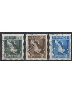 VATICAN 1956 Saint Rita of Cascia 3v us