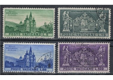 VATICAN 1957 Sanctuary of Mariazell 4v us
