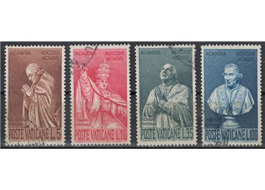 VATICAN 1958 Antonio Canova 4v us