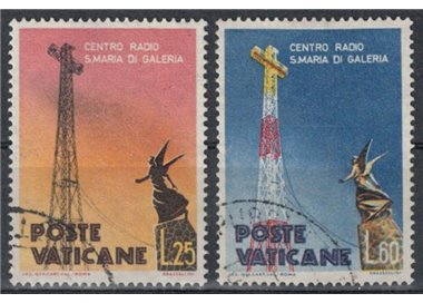 VATICAN 1959 Radio Center of Santa Maria di Galeria 2v us