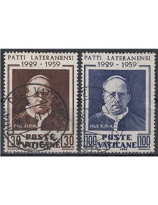 VATICAN 1959 Lateran Pacts 2v us