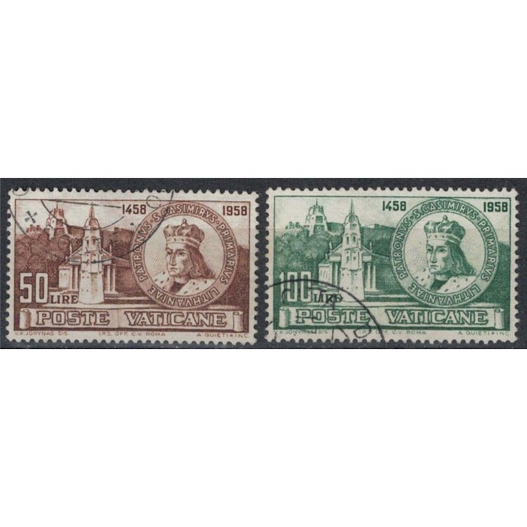 VATICAN 1959 San Casimir 2v us