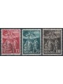 VATICAN 1961 Saint Leo the Great 3v us