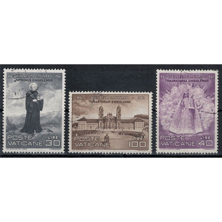 VATICAN 1961 San Meinrado 3v us
